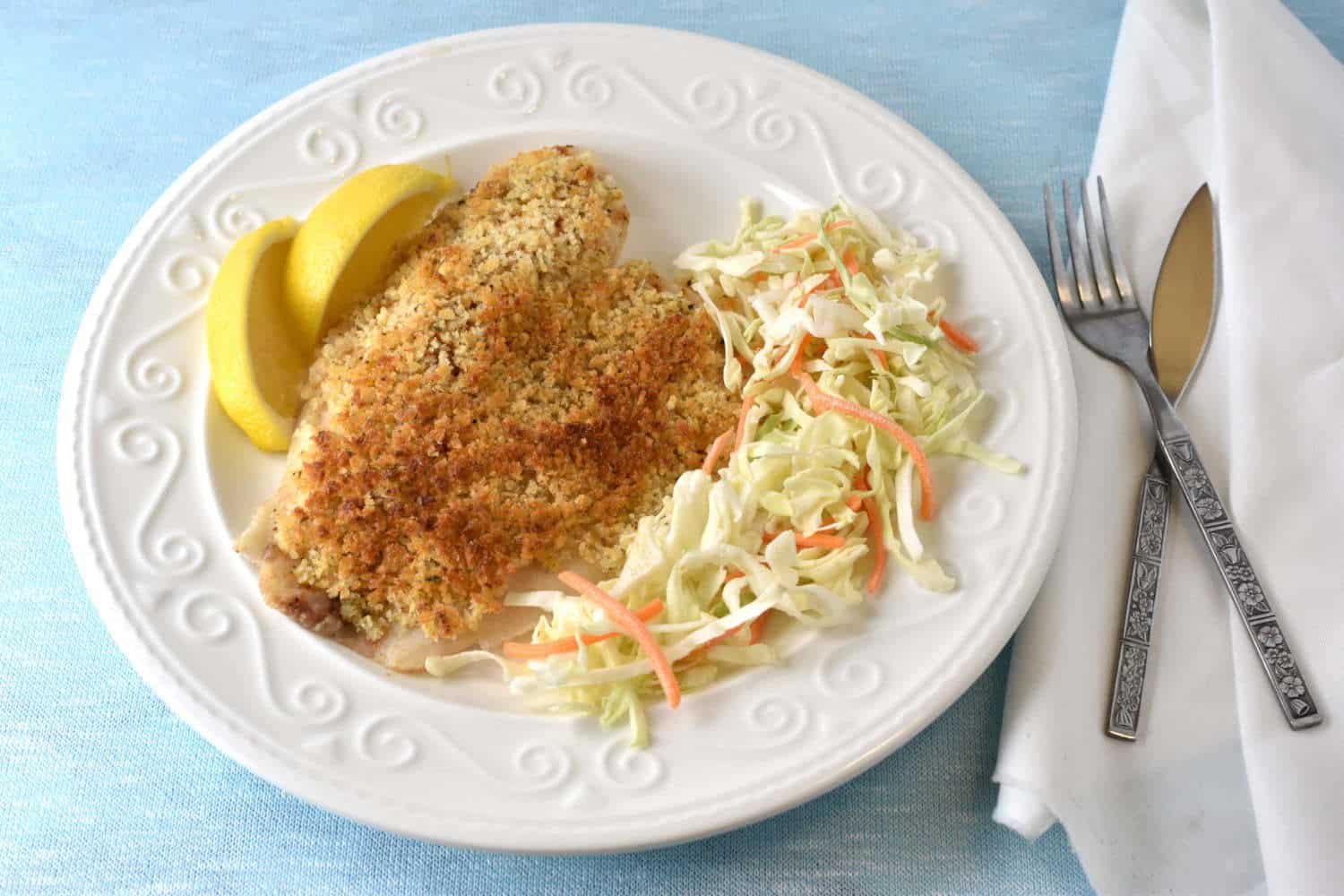 Peixe crocante