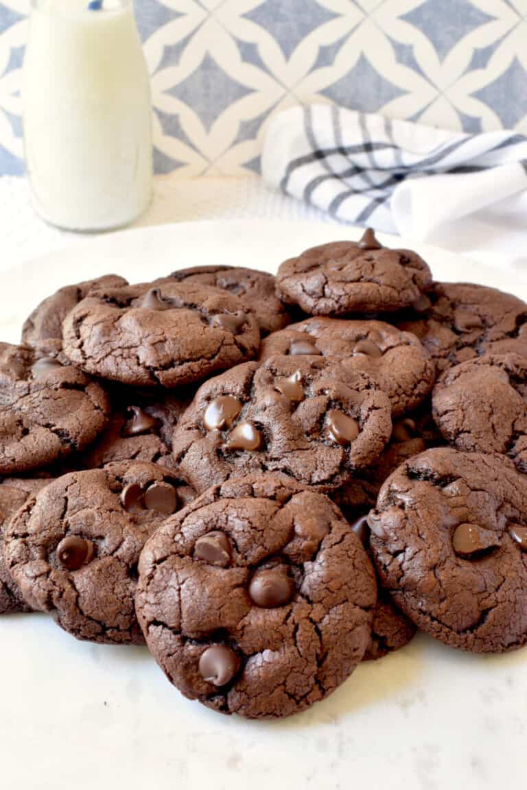 Fudgy chocolate cookies (with cocoa powder) Simple Living Recipes