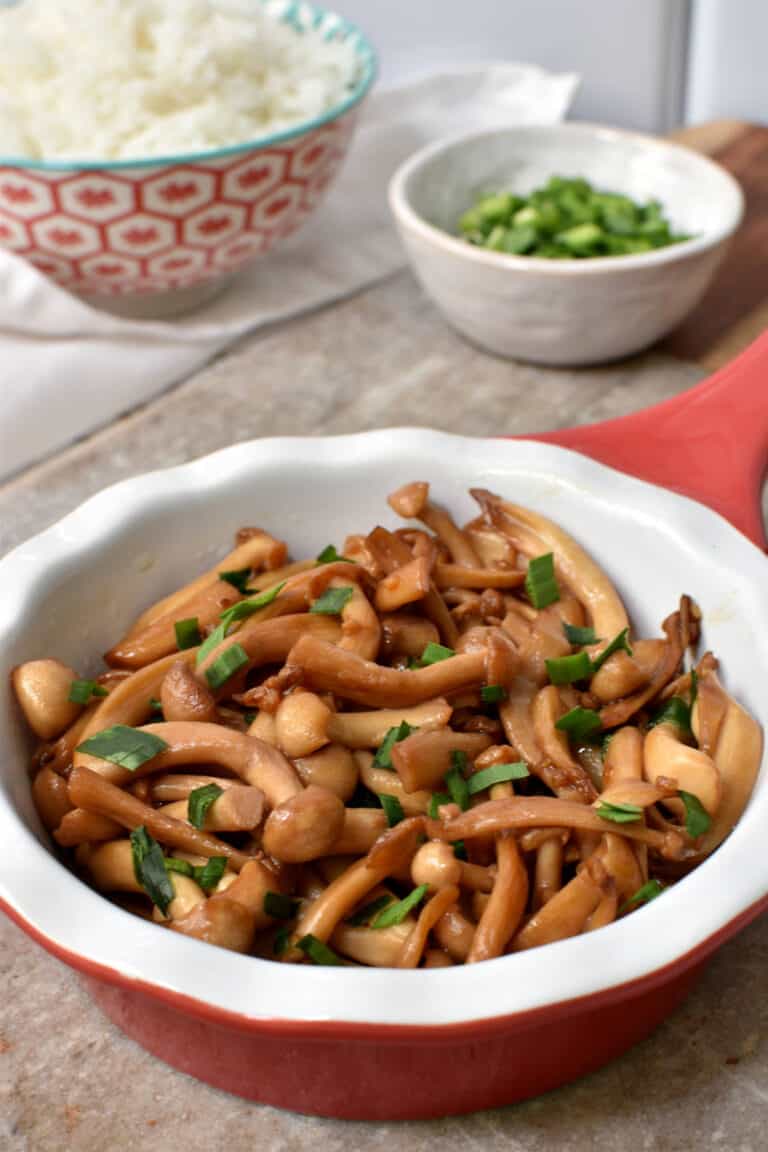 Shimeji Mushrooms recipe Simple Living Recipes