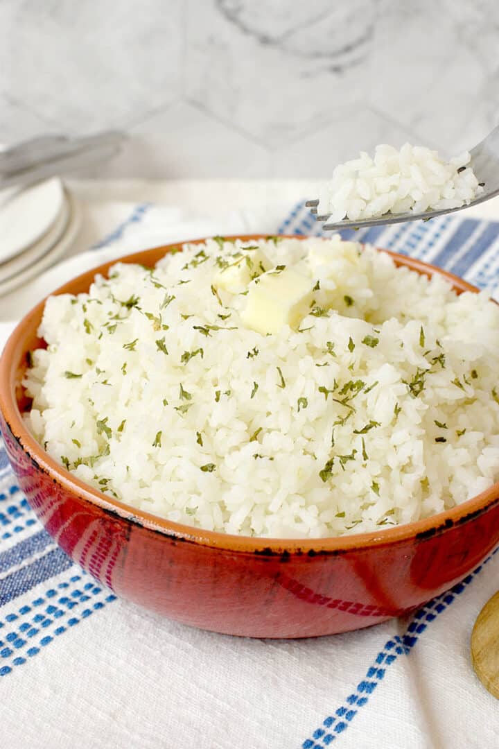 Butter Rice - Simple Living Recipes