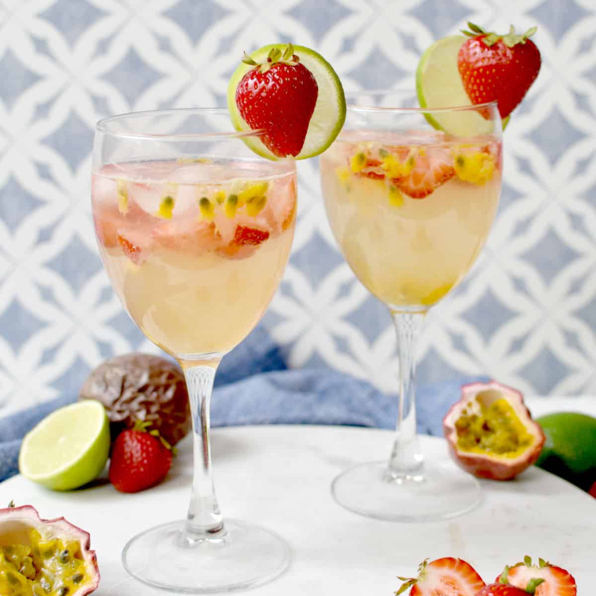 Passion Fruit Drink (Mocktail)