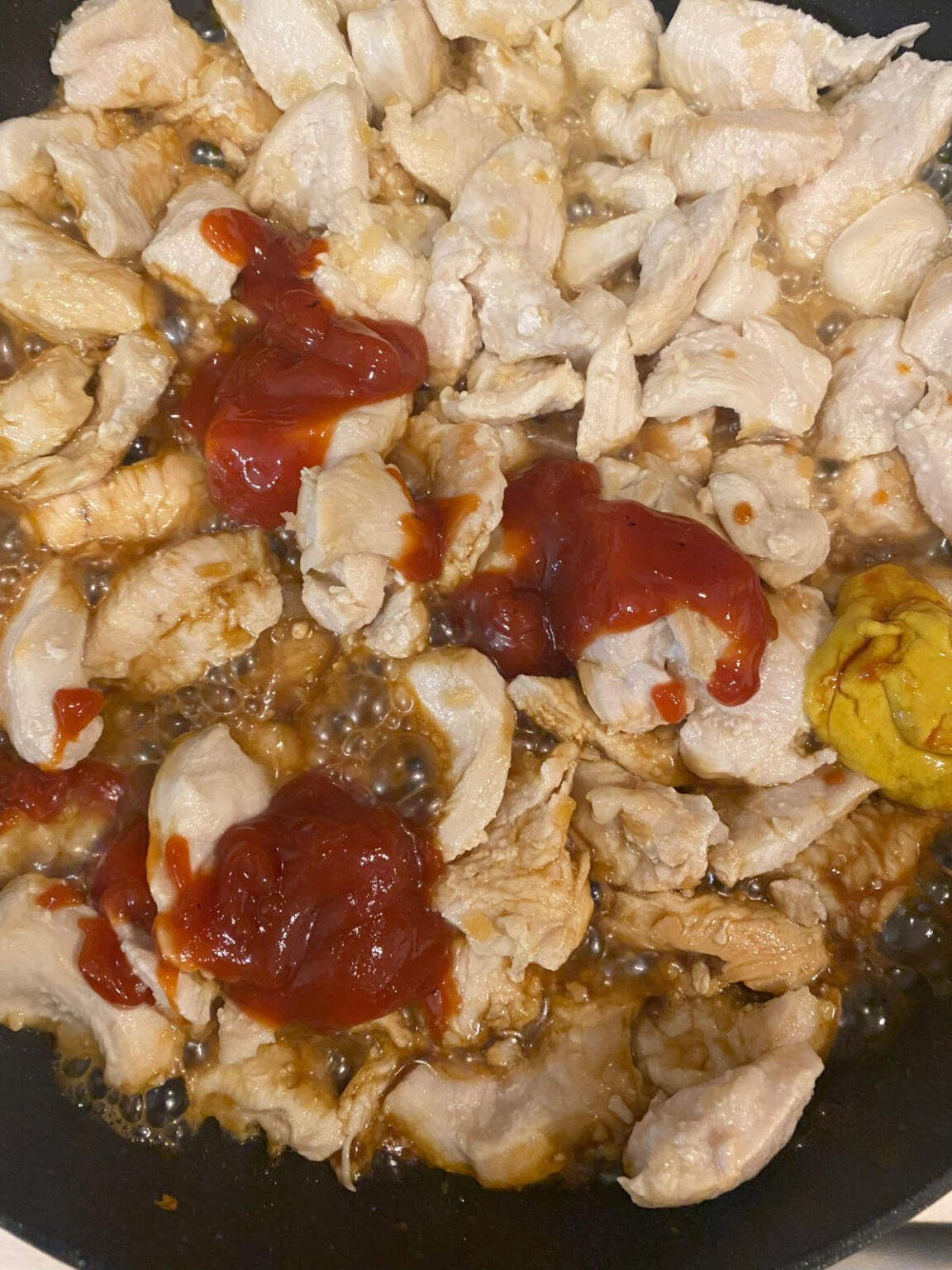 Brazilian Chicken Stroganoff Delicious! Made in one pan in 30 min.